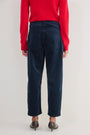 Kaya Cargo Barrel Cord Trouser - Midnight
