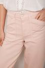 Kaya Cargo Barrel Jean - Candy Floss Pink