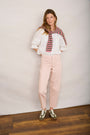 Kaya Cargo Barrel Jean - Candy Floss Pink