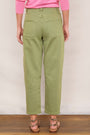 Kaya Cargo Barrel Jean - Olive Green