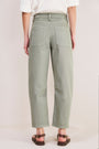 Kaya Cargo Barrel Jean - Sage Green