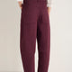 Kaya Cargo Barrel Jean - Raisin