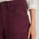Kaya Cargo Barrel Jean - Raisin