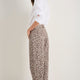Kaya Cargo Barrel Jean - Leopard