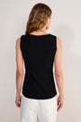 Kayla Jersey Top - Black
