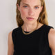 Kayla Jersey Top - Black