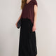 Kayla Jersey Skirt - Black