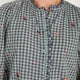 Keely Shirt - Check Embroidered