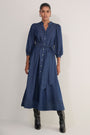 Kelly Dress - Denim