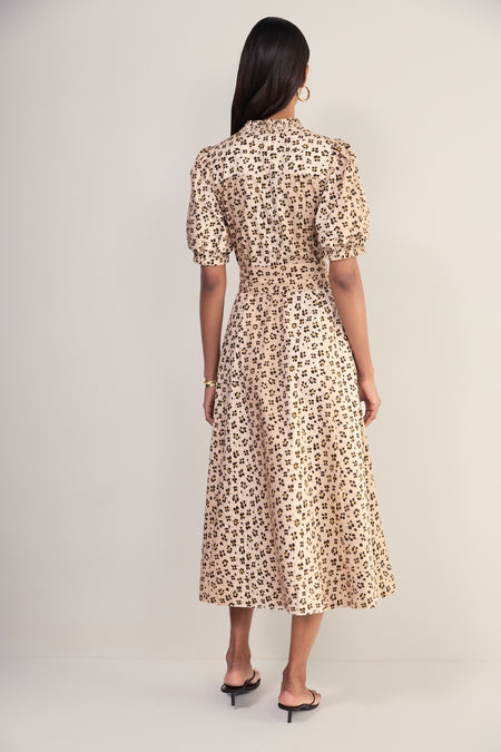 Kelly Dress - Leopard