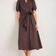 Kelly Dress - Pecan Brown