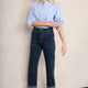 Kelsey Turn Back Jean - Dark Blue