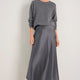 Kendall Skirt - Charcoal Grey