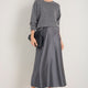 Kendall Skirt - Charcoal Grey