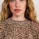 Kia Silk Blouse - Leopard