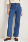Flossie Flare Jean - Mid Wash