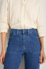 Flossie Flare Jean - Mid Wash