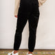 Lara Velvet Jogger - Black