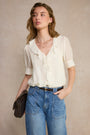 Laurent Silk Blouse - Ivory