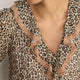 Laurent Silk Blouse - Leopard