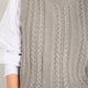 Layla Cable Tank - Taupe