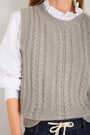 Layla Cable Tank - Taupe