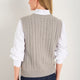 Layla Cable Tank - Taupe