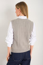 Layla Cable Tank - Taupe