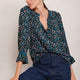 Lexi Blouse - Teal Confetti