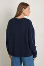 Liana Chunky Crew Neck Jumper - Midnight