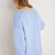 Liana Chunky Crew Neck Jumper - Sky Blue