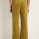 Liana Pin Cord Trouser - Dark Chartreuse