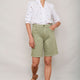 Lilia Bermuda Short - Sage Green