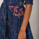 Lilian Dress - Midnight Constellation