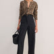Lilian Patch Pocket Chino - Black