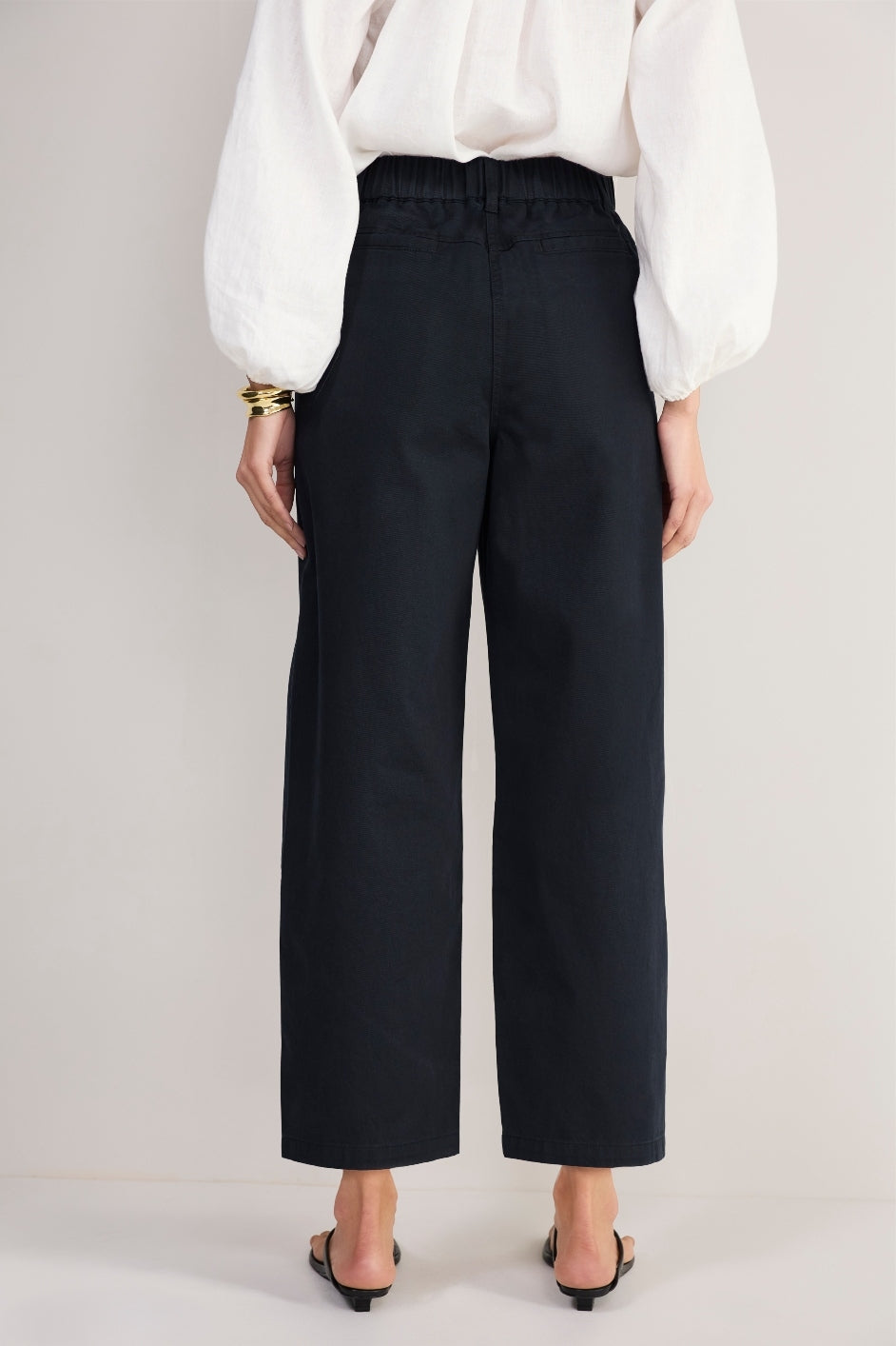 Lilian Patch Pocket Chino - Midnight