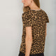 Lily Linen Tee Shirt - Leopard