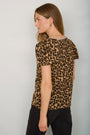 Lily Linen Tee Shirt - Leopard