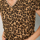 Lily Linen Tee Shirt - Leopard