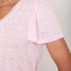 Lily Linen Tee Shirt - Light Pink