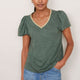 Lily Linen Tee Shirt - Rosemary