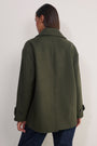 Lily Peacoat - Olive
