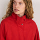Lola Funnel Neck Jacket - Red