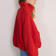 Lola Funnel Neck Jacket - Red