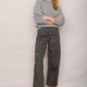 Lula Barrel Jean - Khaki Leopard