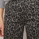 Lula Barrel Jean - Khaki Leopard