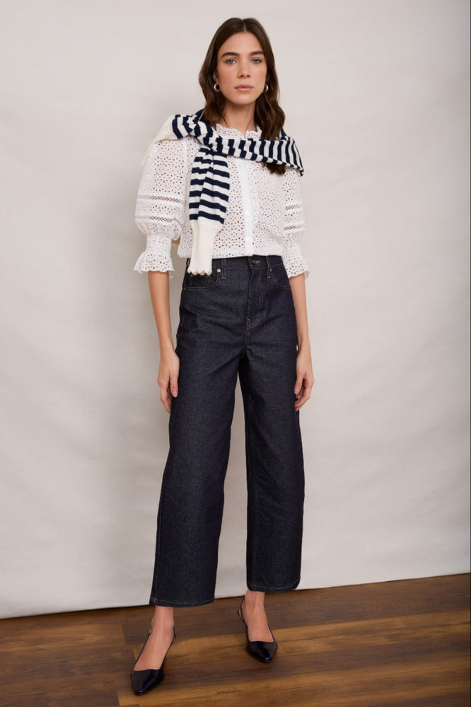 Lula Barrel Jean - Raw Denim