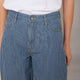 Lula Barrel Jean - Blue/Ivory Stripe