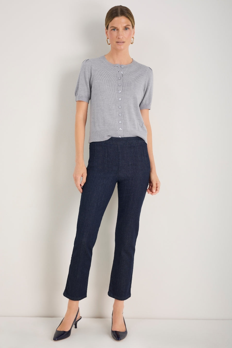 Lyra Slim Leg Stretch Jean - Indigo