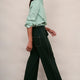 Minnie Ponte Trouser - Forest Green